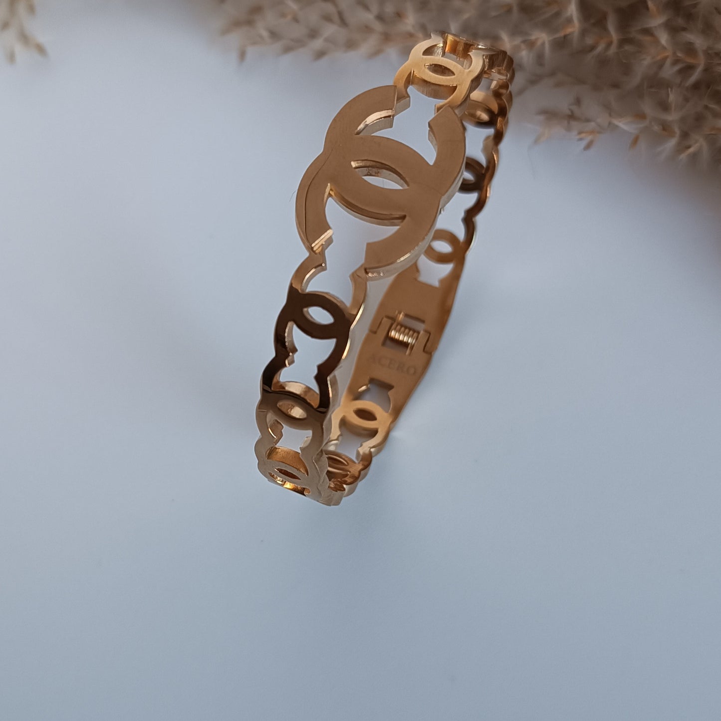 brazalete C si diamantes