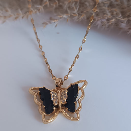 Collar mariposa